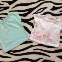 бебешки тениски 0-3 месеца, снимка 1 - Бебешки блузки - 20696598
