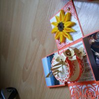 Експлодираща кутийка слънчоглед за юбилей, бал, рожден ден, снимка 2 - Подаръци за жени - 25317152