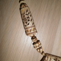 Колие от камилска кост в гръндж стил, снимка 9 - Колиета, медальони, синджири - 23510856