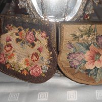 Колекционерска дамска чанта с черен камък 190- 1920 г, снимка 8 - Антикварни и старинни предмети - 23111937