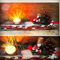 Коледни красотички направени от нашите ръчички! :), снимка 5 - Декорация за дома - 23524975