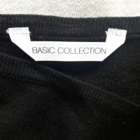 basic collection - черна голяма жилетка, снимка 4 - Жилетки - 25292876