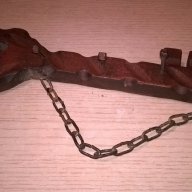 Поставка за ключове-дърво/метал-28х8см-внос швеицария, снимка 10 - Антикварни и старинни предмети - 16788869