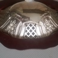 посребрена метална купа,фруктиера, снимка 6 - Кухненски принадлежности - 14382326