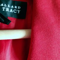Ellen Tracy - червено пролетно/есенно манто/тренч/шлифер, снимка 4 - Палта, манта - 20122613