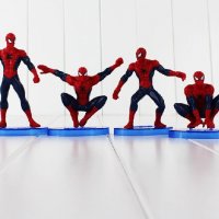 Спайдермен  спайдърмен spiderman спайдър мен спайдер пластмасова фигурка PVC за игра и торта топер, снимка 8 - Фигурки - 21183299