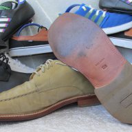 BIG BOY MANZ original, N- 46 - 47, MADE in GERMANY, 100% висококачествена естествена кожа, снимка 16 - Официални обувки - 17887160