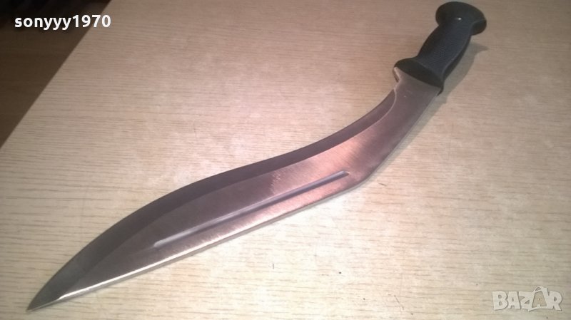 кукри-крив нож-мачете-ретро колекция-масивен нож-45х5см, снимка 1