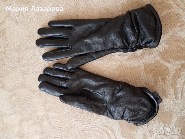 Дамски ръкавици от естествена кожа, снимка 2 - Шапки - 22927170
