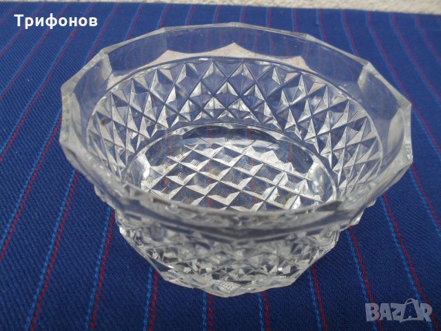 КРИСТАЛ НОВ руски СЕРВИЗ БОНБОНИЕРА ФРУКТИЕРА ТАБЛА за хранене оригинал лукс, снимка 4 - Сервизи - 25498358