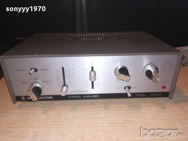 monacor stereo amplifier-внос швеицария, снимка 2 - Ресийвъри, усилватели, смесителни пултове - 21167152