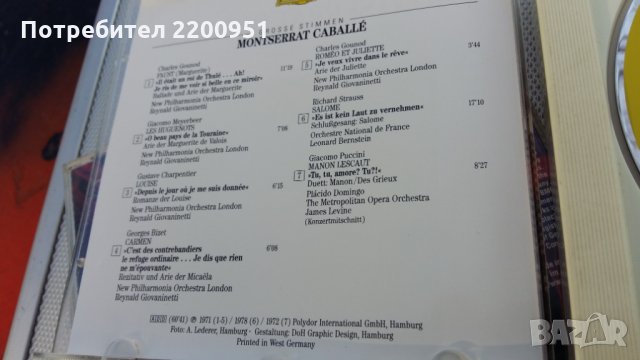 MONTSERRAT CABALLE, снимка 7 - CD дискове - 24442960