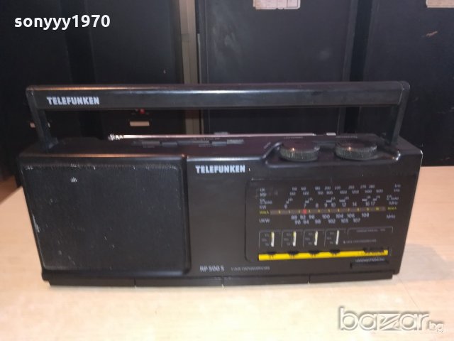 telefunken rp500s receiver-внос германия-32х13х7см, снимка 3 - Ресийвъри, усилватели, смесителни пултове - 20897703
