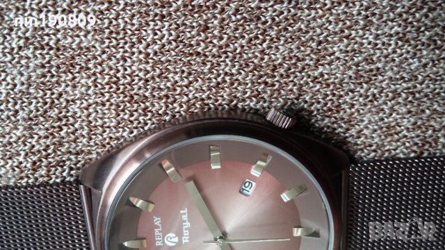 Часовник Replay royal, снимка 4 - Мъжки - 22253654