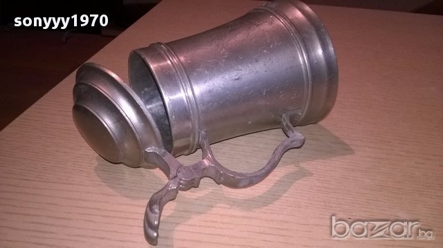 Немска халба 20х15х11см-внос швеицария, снимка 6 - Антикварни и старинни предмети - 17921697