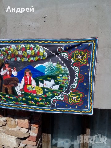 Старинен ковьор,покривка за стена #74, снимка 6 - Антикварни и старинни предмети - 24813753