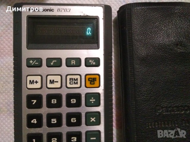 PANASONIC GE 8203 U калкулатор намален, снимка 2 - Друга електроника - 24788333