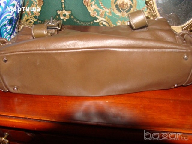  РАЗПРОДАЖБА Perlina оригинална дамска чанта естествена кожа , снимка 7 - Чанти - 19865834