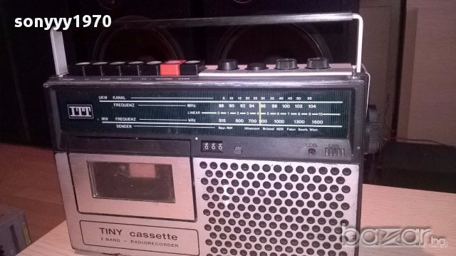 Itt tiny-made in germany-внос швеицария, снимка 7 - Ресийвъри, усилватели, смесителни пултове - 13704836