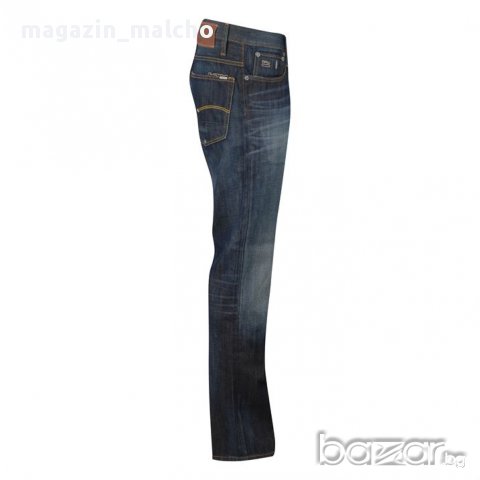 Мъжки Дънки - G-Star RAW 3301 Loose; размер: W29 L34, снимка 3 - Дънки - 12529074
