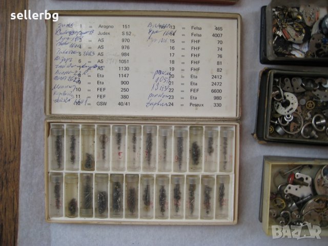 Части за стари ръчни часовници, снимка 5 - Антикварни и старинни предмети - 19592030