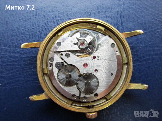 Стар ръчен механичен часовник GUB GLASHUTTE , снимка 4 - Колекции - 25555856