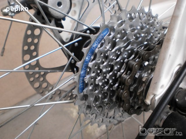 Продавам колела внос от Германия алуминиев МТВ велосипед CROSSFIRE 1.0 26 цола,диск SHIMANO ALIVIO, снимка 4 - Велосипеди - 20730378