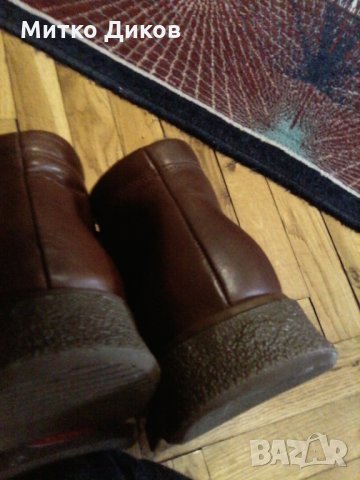 Зимни обувки-женски Стар №37естествена кожа с подплата, снимка 7 - Дамски боти - 23719462