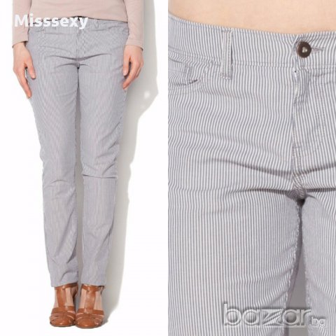 ПРОМО 🍊 TIMBERLAND 🍊 Дамски панталони STRIPED SKINNY FIT PANTS размер S и S-M, снимка 5 - Панталони - 14933502