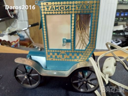 Стара нощна лампа автомобил , снимка 2 - Антикварни и старинни предмети - 21723495