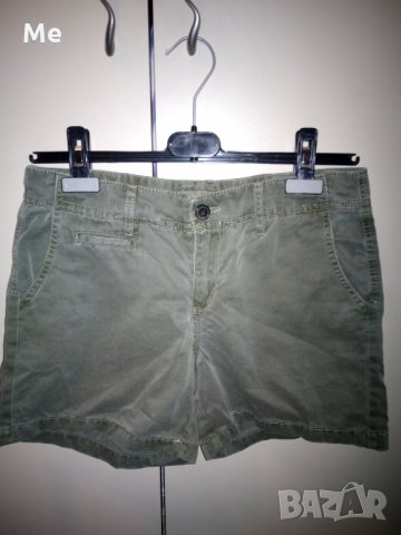 Merona дамски къси панталони зелени