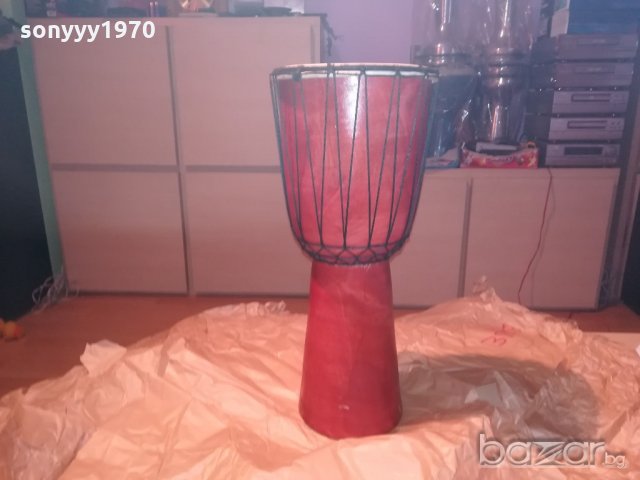 огромна дървена тарамбука-50х22см-внос швеицария, снимка 5 - Ударни инструменти - 20458960