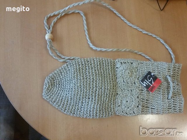 Нова плетена чанта / раница за гръб , снимка 5 - Чанти - 18495836