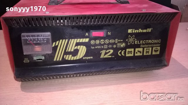 einhel-12voltts/15ampere-зарядно-внос швеицария, снимка 4 - Аксесоари и консумативи - 12584188