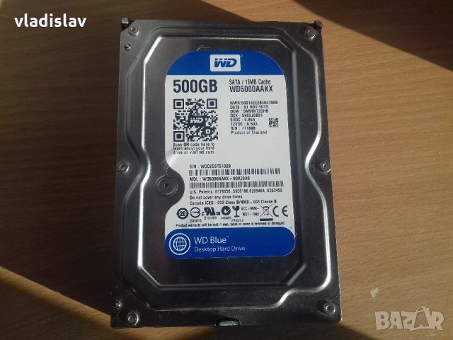HDD  WD Blue 500gb, снимка 1