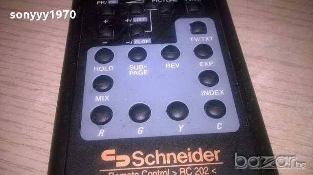 schneider rc202-remote tv-внос швеицария, снимка 7 - Дистанционни - 20057026