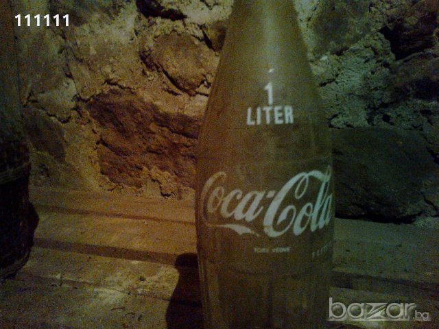 Оригинално шише от Кока Кола 1литър , снимка 3 - Колекции - 19336516