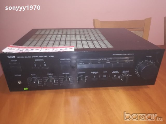 yamaha stereo amplifier-made in japan-внос швеицария, снимка 4 - Ресийвъри, усилватели, смесителни пултове - 20938244