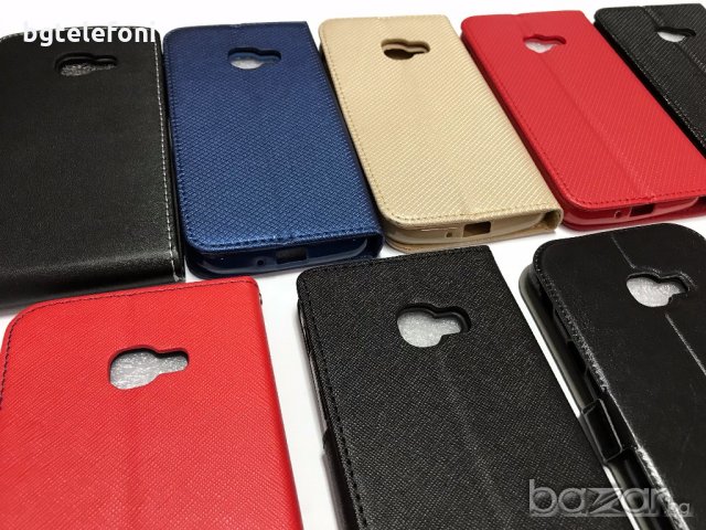 Samsung Galaxy Xcover 4, Xcover 4s калъф тип тефтер със силиконово легло, снимка 2 - Калъфи, кейсове - 18903041