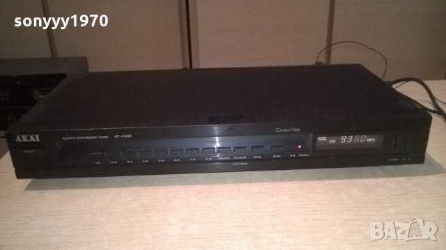 akai at-a335 stereo tuner-внос швеицария, снимка 6 - Ресийвъри, усилватели, смесителни пултове - 21820148