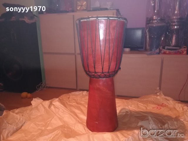 огромна дървена тарамбука-50х22см-внос швеицария, снимка 8 - Ударни инструменти - 20458960