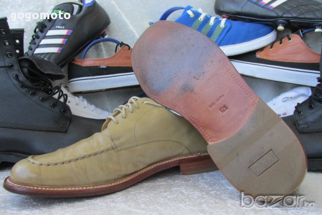 BIG BOY MANZ original, N- 46 - 47, MADE in GERMANY, 100% висококачествена естествена кожа, снимка 16 - Официални обувки - 17887160