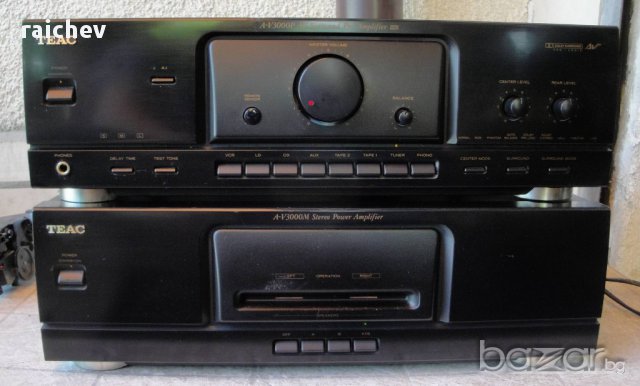 ★ █▬█ █ ▀█▀ AV предусилвател TEAC AV 3000 P – Седем линейни входа и грамофон., снимка 8 - Ресийвъри, усилватели, смесителни пултове - 17407041