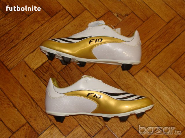 Адидас Футболни Обувки Нови Бутонки Adidas F10 Gold Football Boots F 10, снимка 2 - Футбол - 12230927