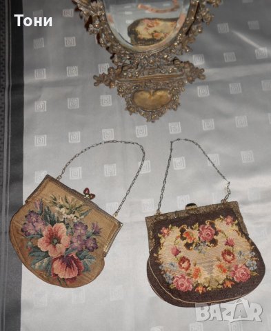 Колекционерска дамска чанта с два червени камъка 1900- 1920 г, снимка 13 - Антикварни и старинни предмети - 23112027