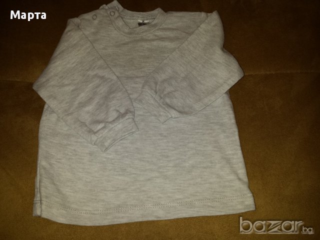 Бебешки гащеризон + блузка, снимка 2 - Бебешки гащеризони - 11649998