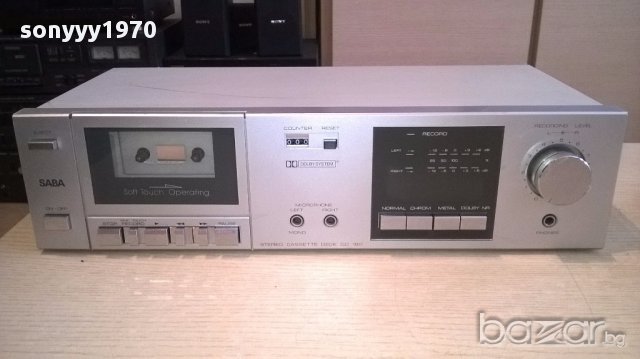 saba cd-180 deck-внос швеицария, снимка 3 - Ресийвъри, усилватели, смесителни пултове - 17998599