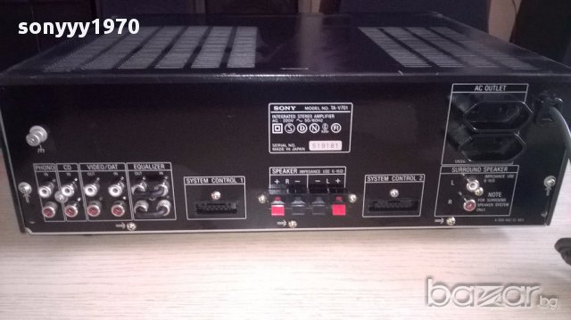 sony amplifier-japan-внос швеицария, снимка 9 - Ресийвъри, усилватели, смесителни пултове - 12764785