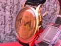 Златен мъжки ръчен часовник от розово злато хронограф CHRONOGRAPHE SUISSE, снимка 5