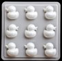 9 патета патенца пластмасова готварска форма поликарбонат фондан шоколад гипс сапун бонбони, снимка 1 - Форми - 20300668